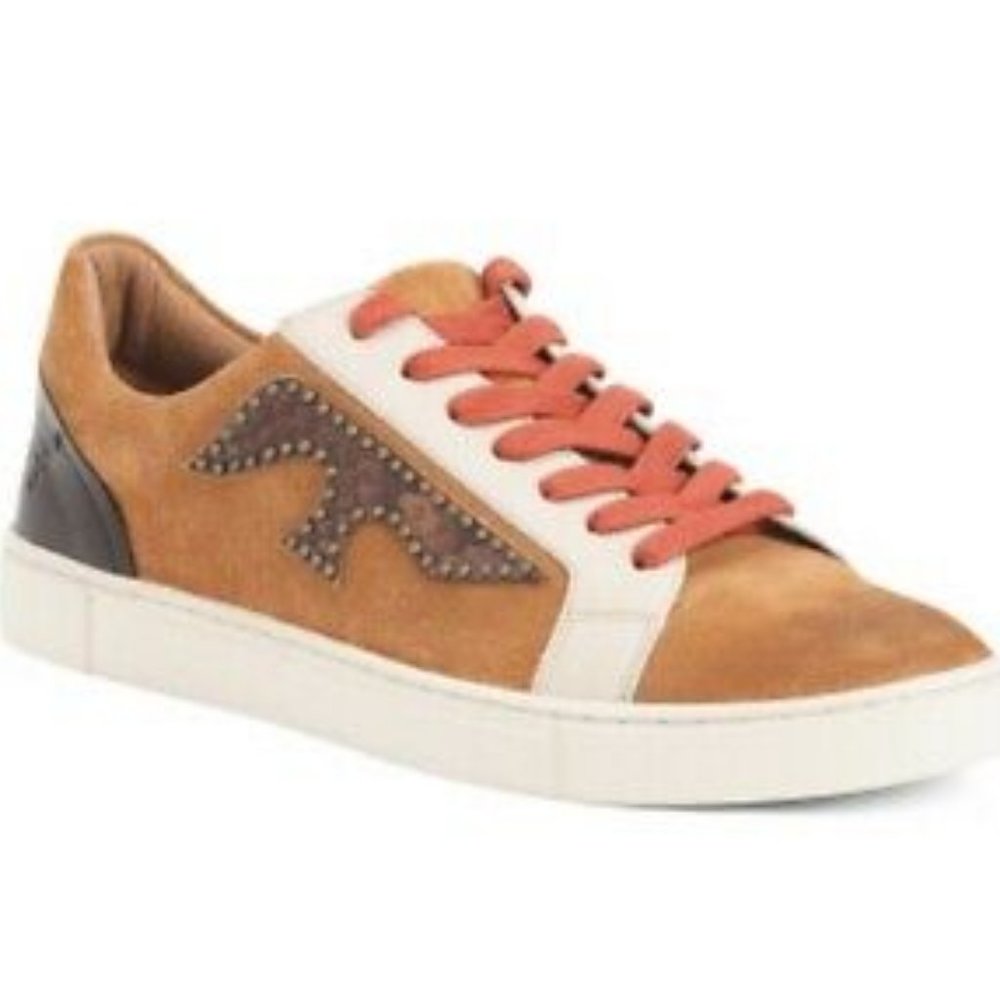 Frye Ivy Logo Patch Low Sneakers